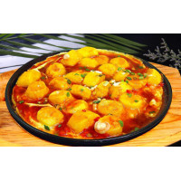 49. Японский тофу на сковороде 日本豆腐 49. Японский тофу на сковороде 日本豆腐