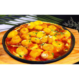 49. Японский тофу на сковороде 日本豆腐 49. Японский тофу на сковороде 日本豆腐