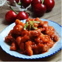 36. Свиное мясо в кисло-сладком соусе 樱桃肉 36. Свиное мясо в кисло-сладком соусе 樱桃肉
