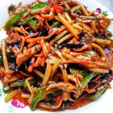 53. Мясо веревочкой острое 鱼香肉丝 53. Мясо веревочкой острое 鱼香肉丝