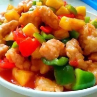78. Мясо с ананасами 波萝古老肉